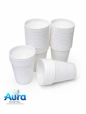 Vasos Descartables Blanco 110cc