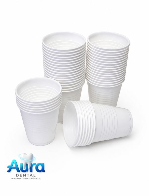 Vasos Descartables Blanco 110cc